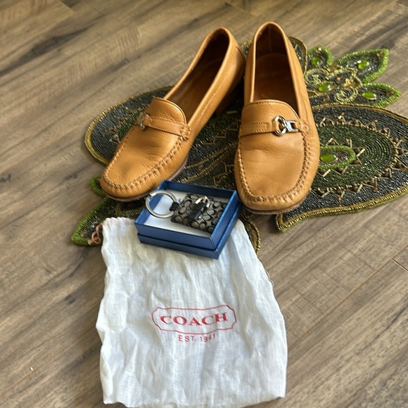 Shoes and free key chain from coach - Picture 1 of 11